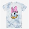 Cartoons * | Cartoons Disney Daisy Duck Big Face Tie-Dye T-Shirt