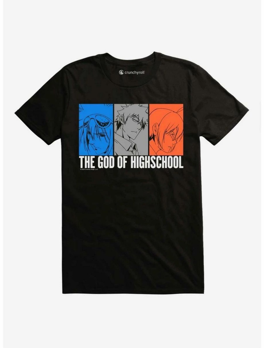 Anime * | Anime The God Of High School Character Panels T-Shirt