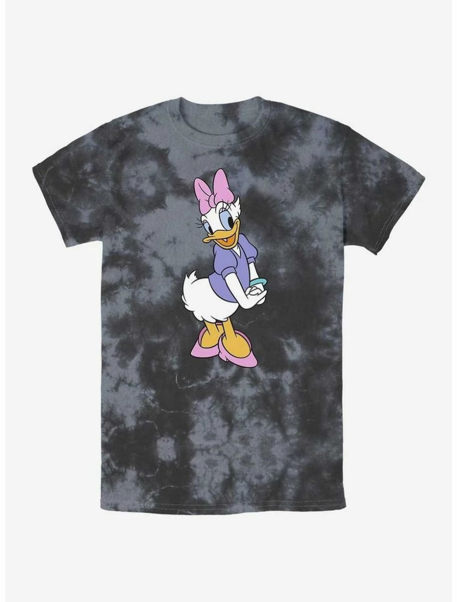 Cartoons * | Cartoons Disney Daisy Duck Traditional Tie-Dye T-Shirt