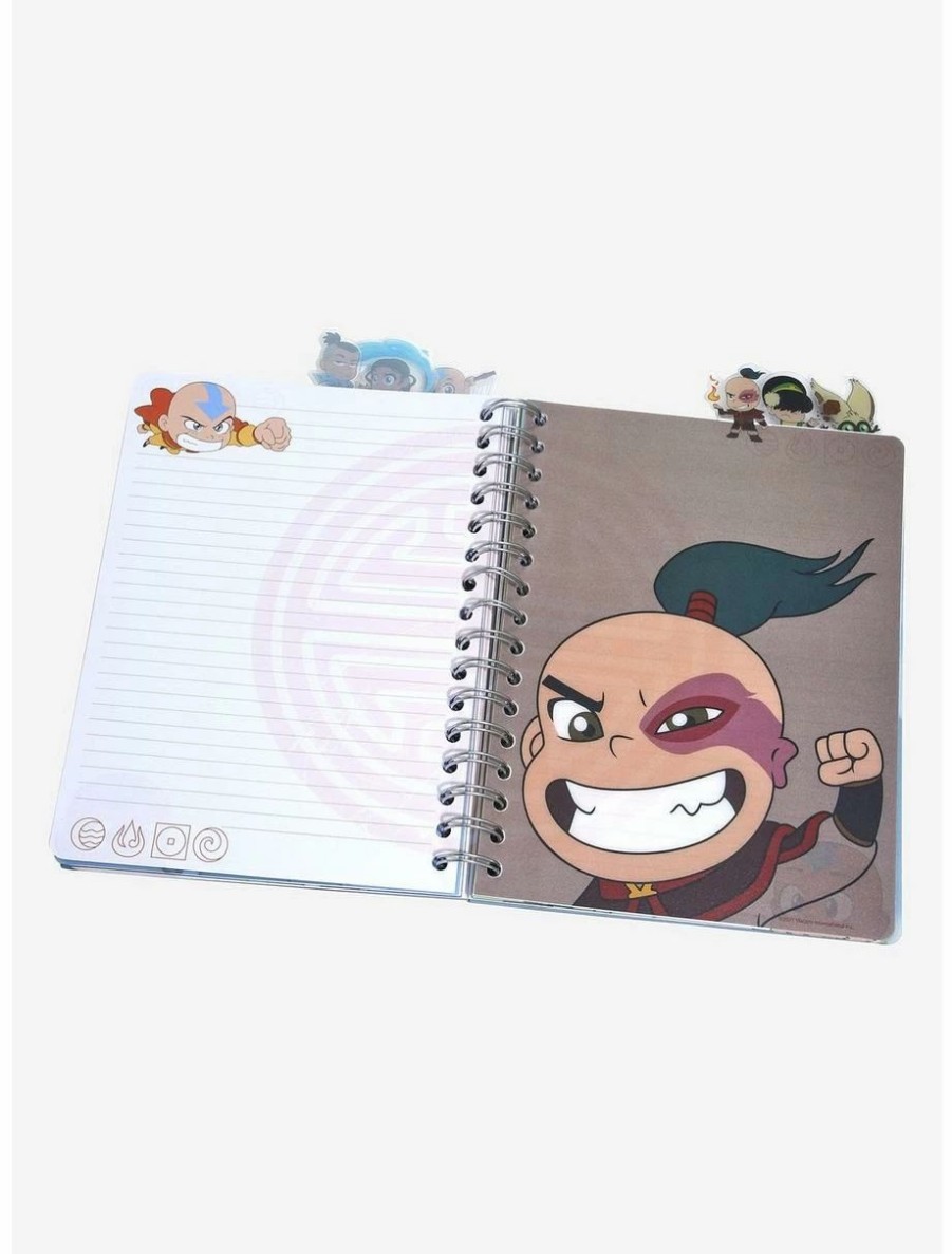 Anime * | Anime Avatar: The Last Airbender Chibi Gaang Tab Journal