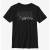 Cartoons * | Cartoons Disney Mickey Mouse & Friends Happy Haunting Shadows Youth T-Shirt