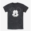 Cartoons * | Cartoons Disney Mickey Mouse Wink Mineral Wash T-Shirt