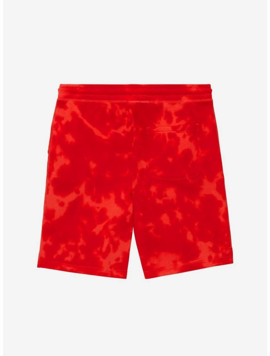 Anime * | Anime Avatar: The Last Airbender Fire Nation Tie-Dye Shorts Boxlunch Exclusive